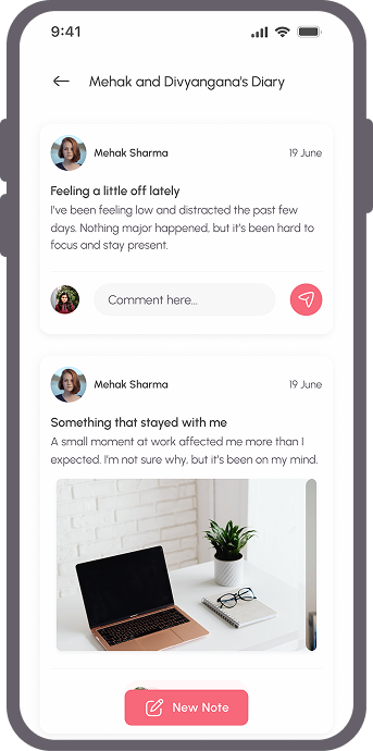 💬 Therapist Diary